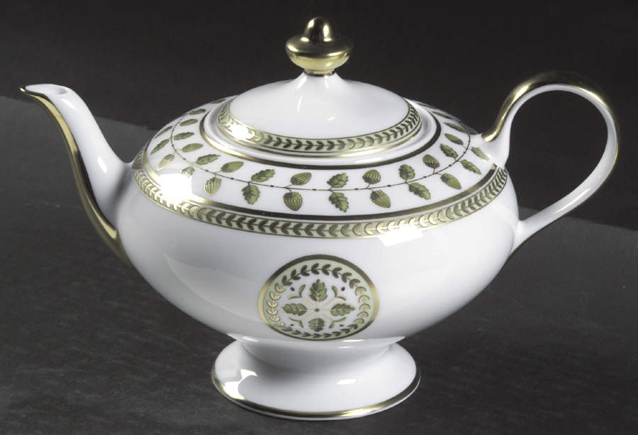 Constance Teapot & Lid by Bernardaud-1