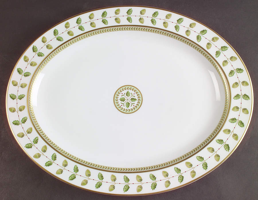 Constance 15" Oval Serving Platter by Bernardaud-1