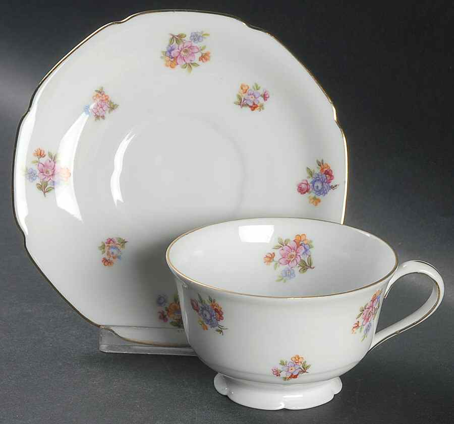 BAR28 Footed Cup & Saucer Set by Baronet-1