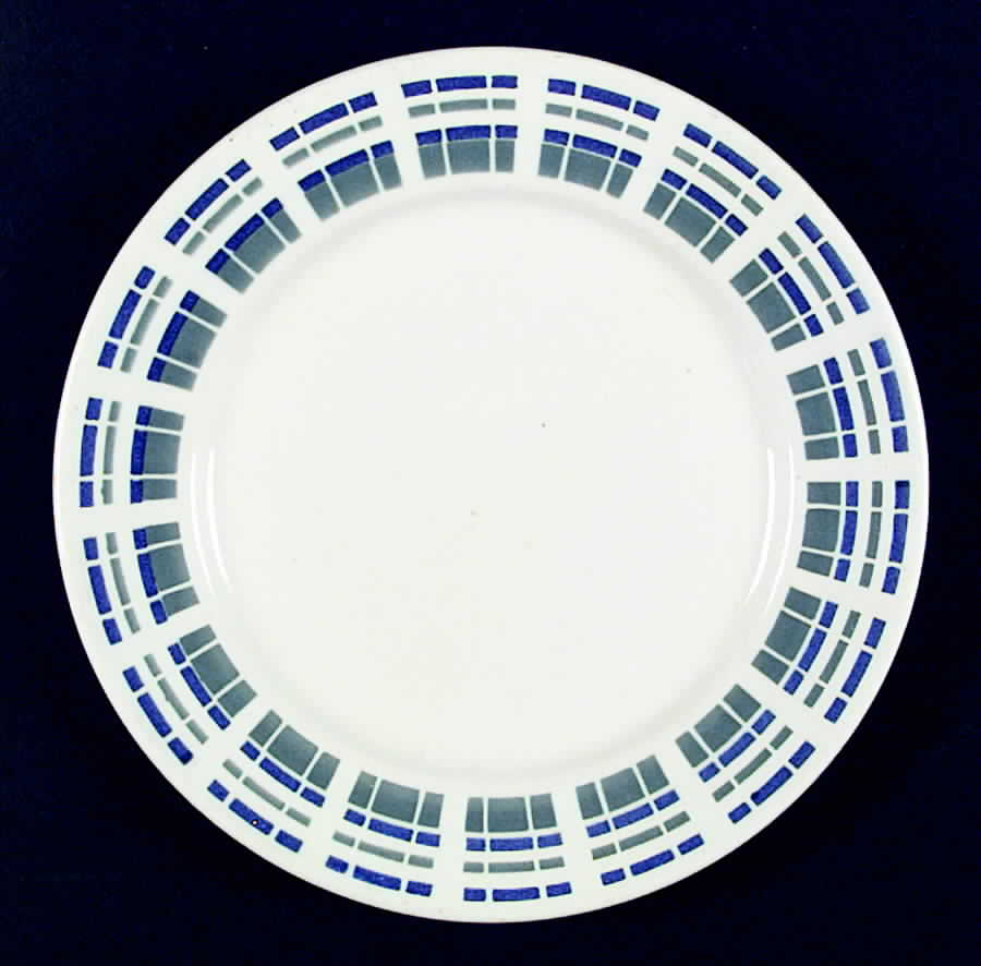 Medalia Luncheon Plate by Badonviller (France)-1