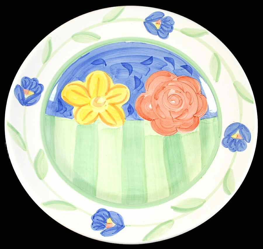 BOM1 14" Chop Plate (Round Platter) by Bob Mackie-1