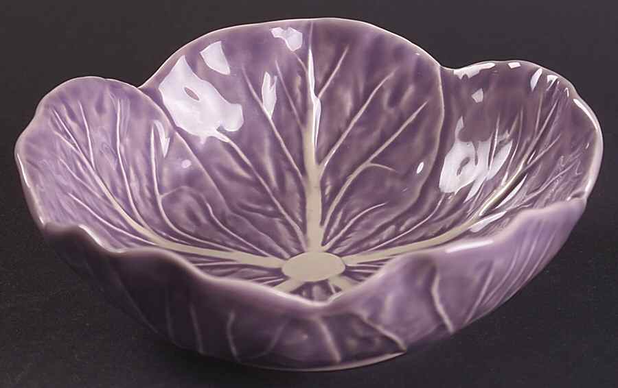 Cabbage Lavender Coupe Cereal Bowl by Bordallo Pinheiro-1