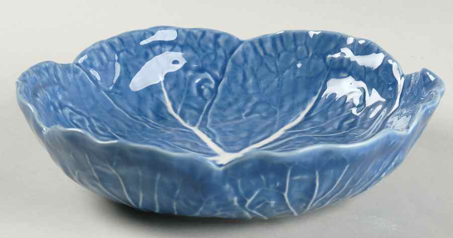 Cabbage Blue Coupe Soup Bowl by Bordallo Pinheiro-1