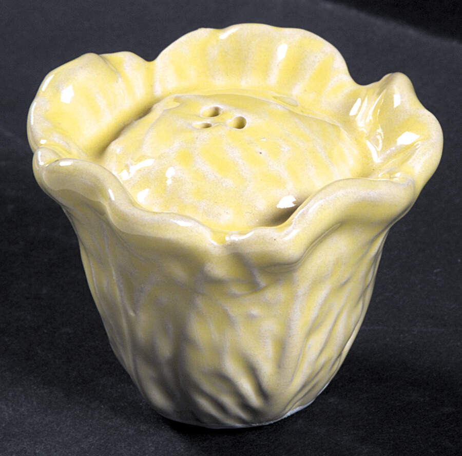 Cabbage Yellow Pepper Shaker by Bordallo Pinheiro-1