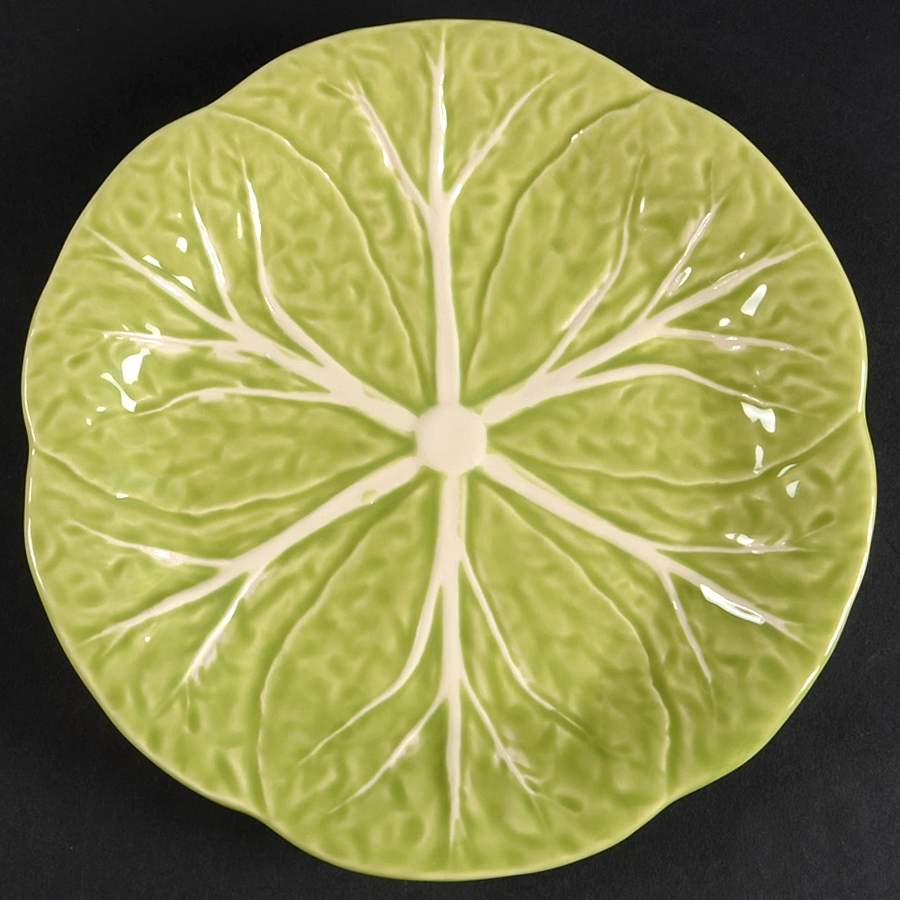Cabbage Light Green Salad Plate by Bordallo Pinheiro-1