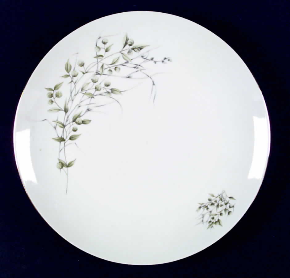 Lorraine (Gold Trim) Dinner Plate by Bohemia Ceramic Works-1