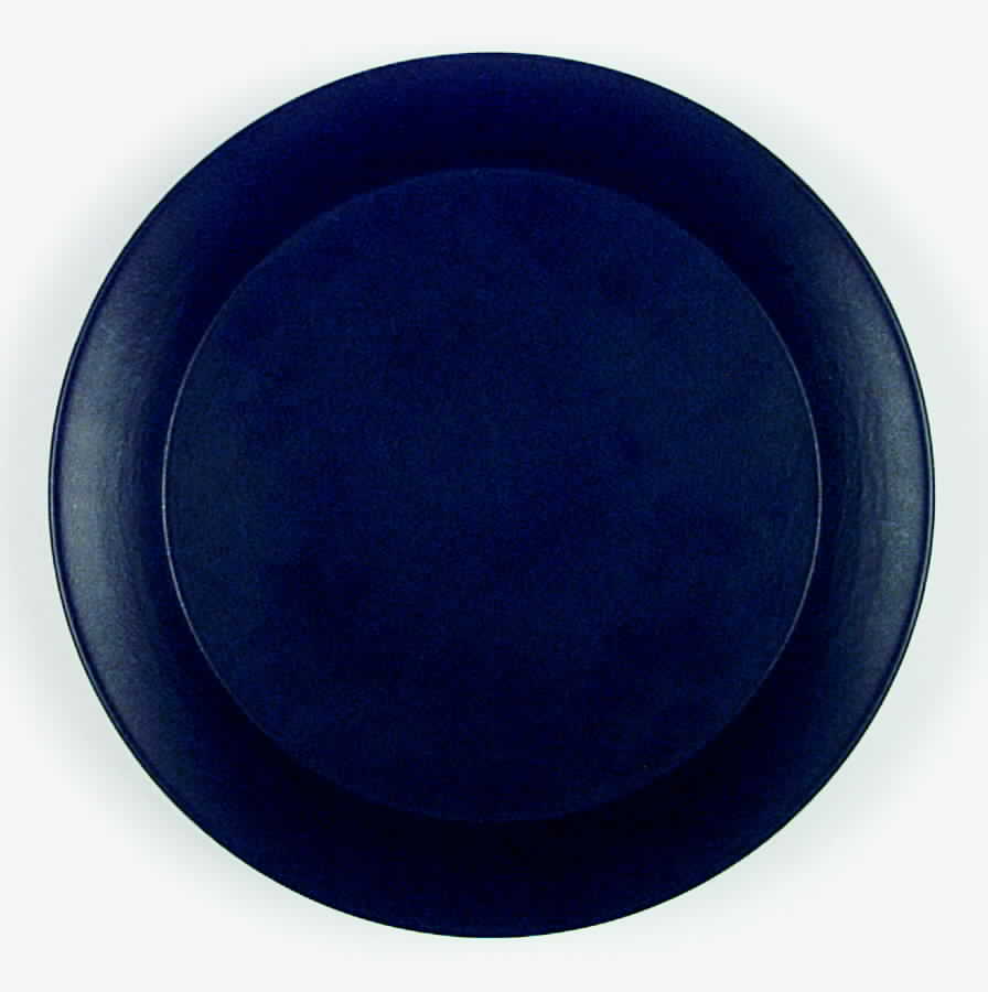 Black Velvet Dinner Plate by Bennington Potters-1