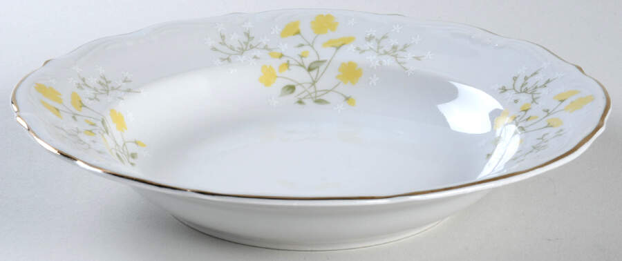Springtime Rim Soup Bowl by Baum Brothers-1