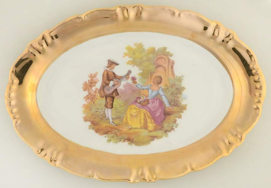 PBU24 14" Oval Serving Platter by Parbus-1