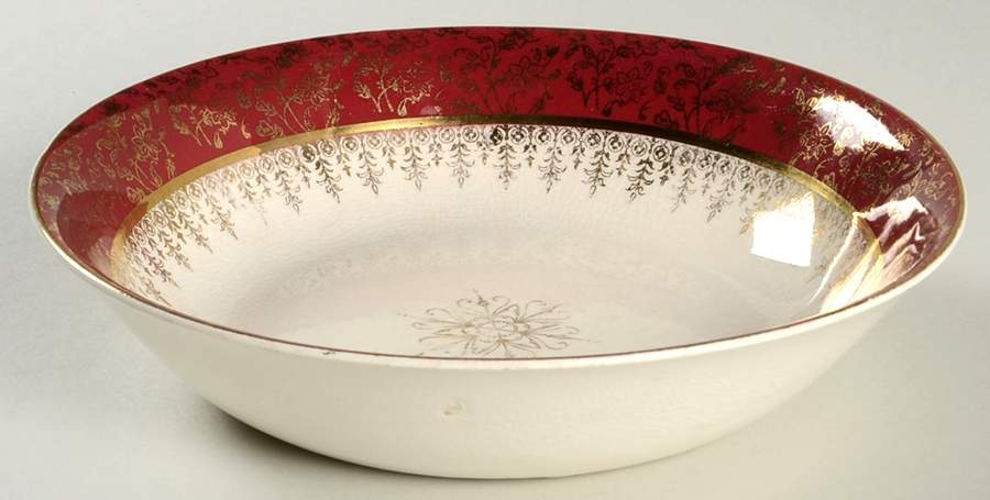 Treasure O'Gold Coupe Soup Bowl by British Empire Ware-1