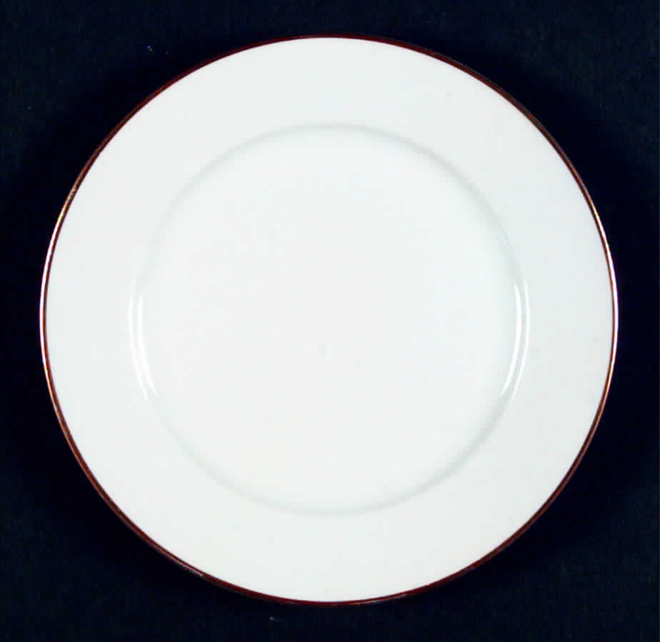 BOH83 (Trim on Edge) Salad Plate by Bohemia Ceramic Works-1
