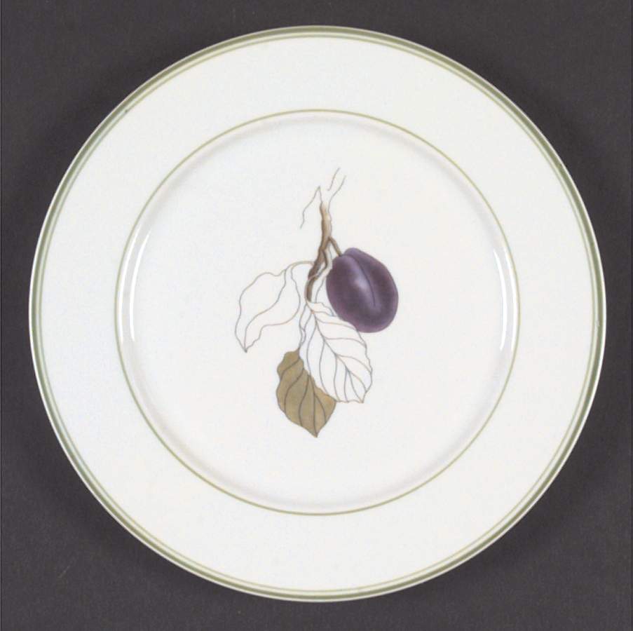 Plum (Rim) Salad Plate by Block-1