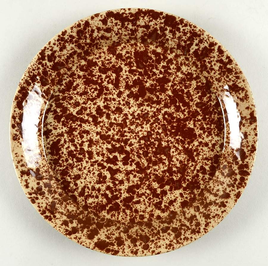 Agate Brown Dinner Plate by Bennington Potters-1