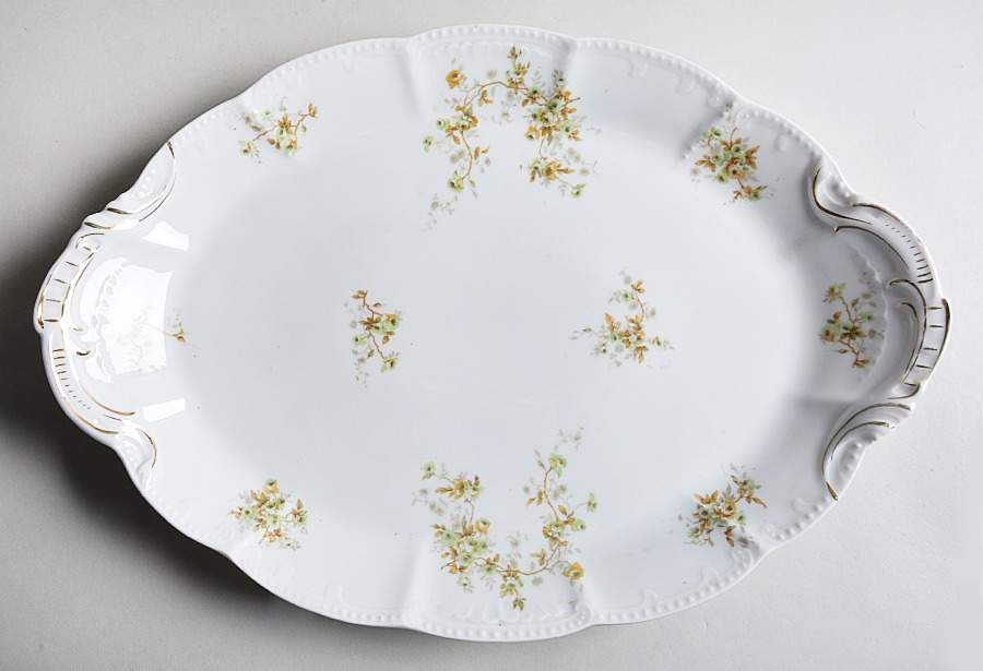BSS41 16" Oval Serving Platter by Bassett-1