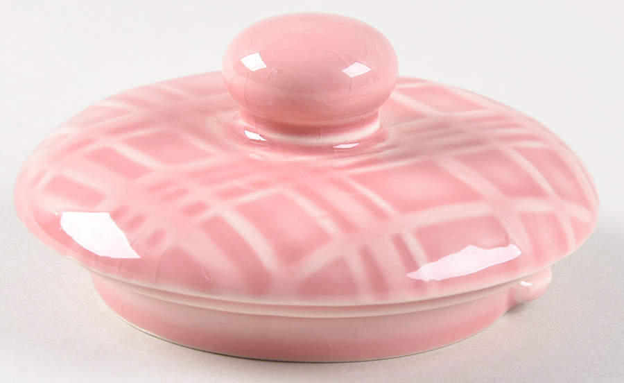Ingrid Pink Lid for Teapot by Bordallo Pinheiro-1