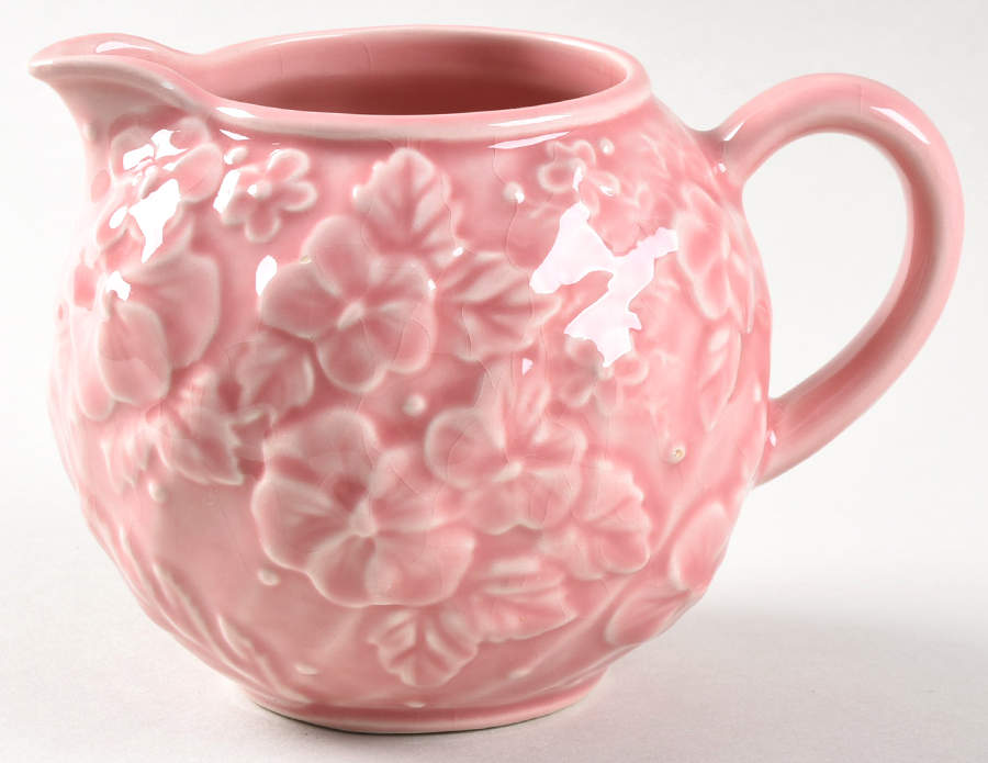 Ingrid Pink Creamer by Bordallo Pinheiro-1