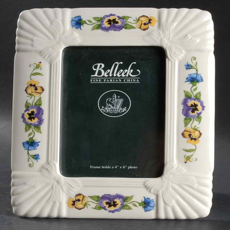 Enchanted Garden (Giftware) Frame-Holds 4" X 6" by Belleek Pottery (Ireland)-1