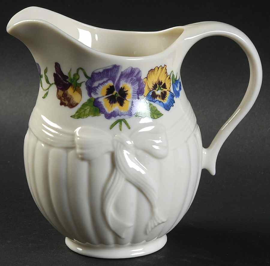 Enchanted Garden (Giftware) Creamer by Belleek Pottery (Ireland)-1