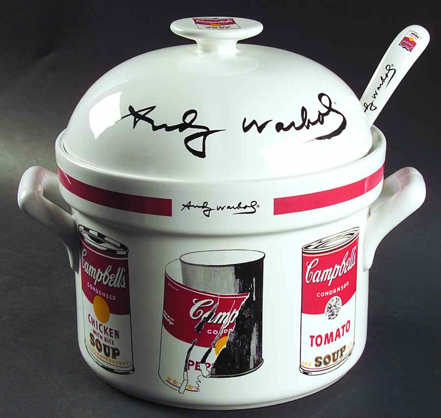 Pop Tureen & Lid w/Ladle by Block-1