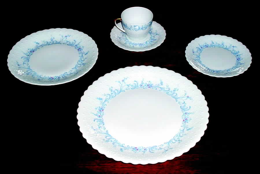 Marie Antoinette Salad Plate by Georges Boyer-1