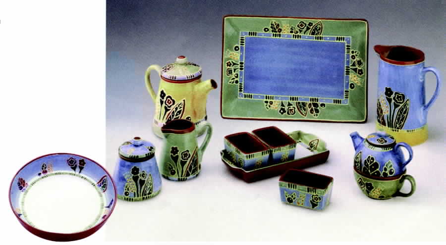 Autumn Flowers (Accessories) Teapot & Lid by Block-1