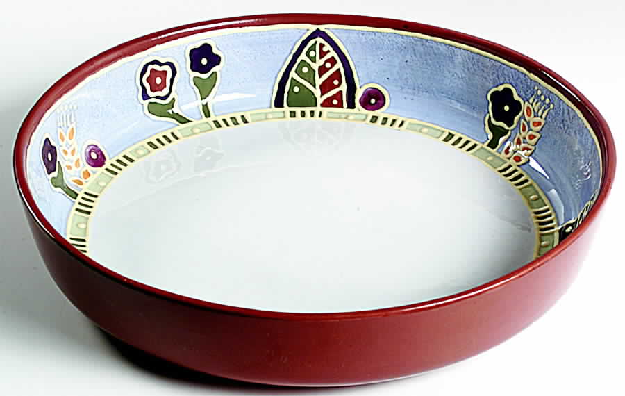 Autumn Flowers (Accessories) 12" Large Salad Serving Bowl by Block-1