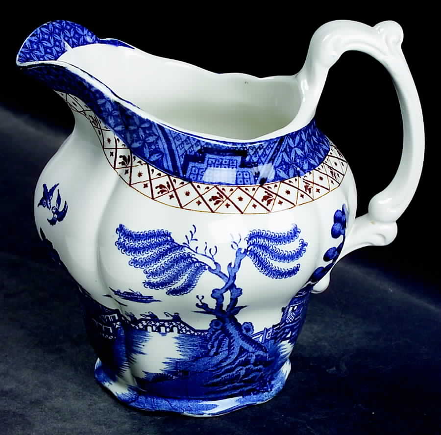 Real Old Willow (No Trim) 20 Oz Pitcher by Booths-1