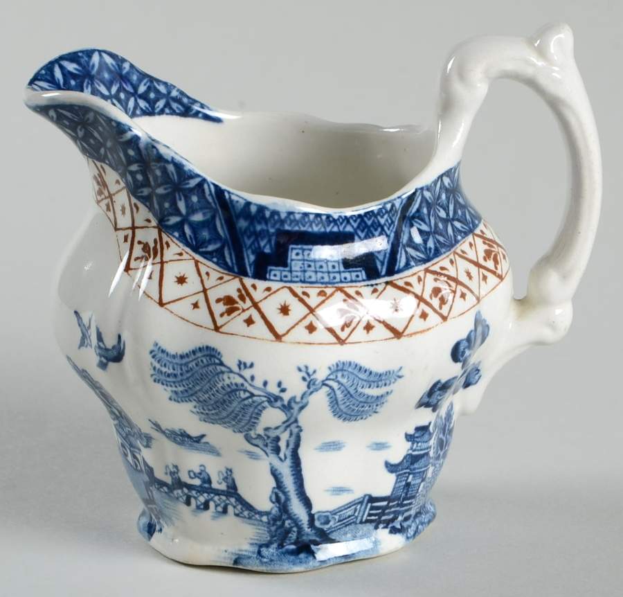 Real Old Willow (No Trim) Mini Creamer by Booths-1