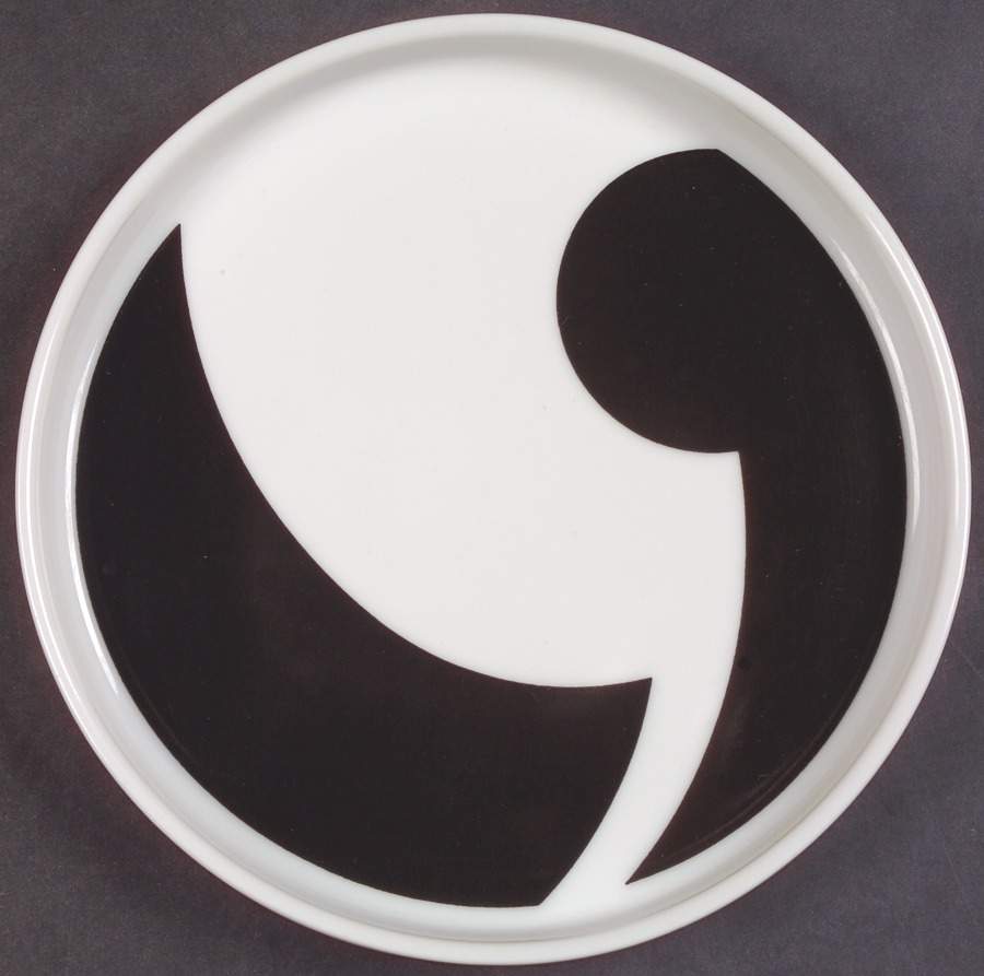 Chromatics Games Bread & Butter Plate by Block-1