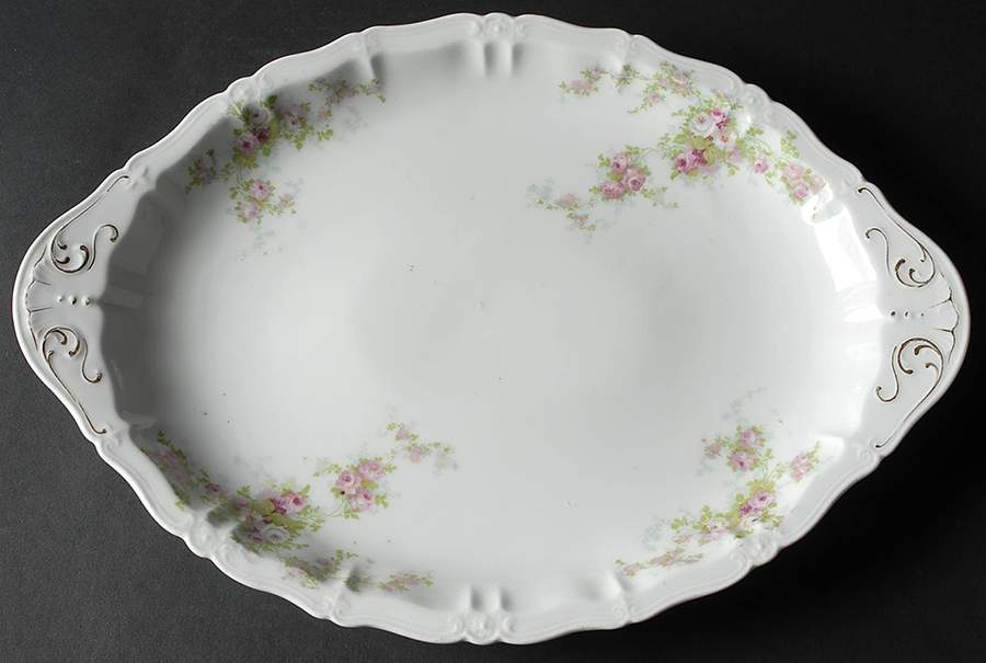 BSS50 17" Oval Serving Platter by Bassett-1