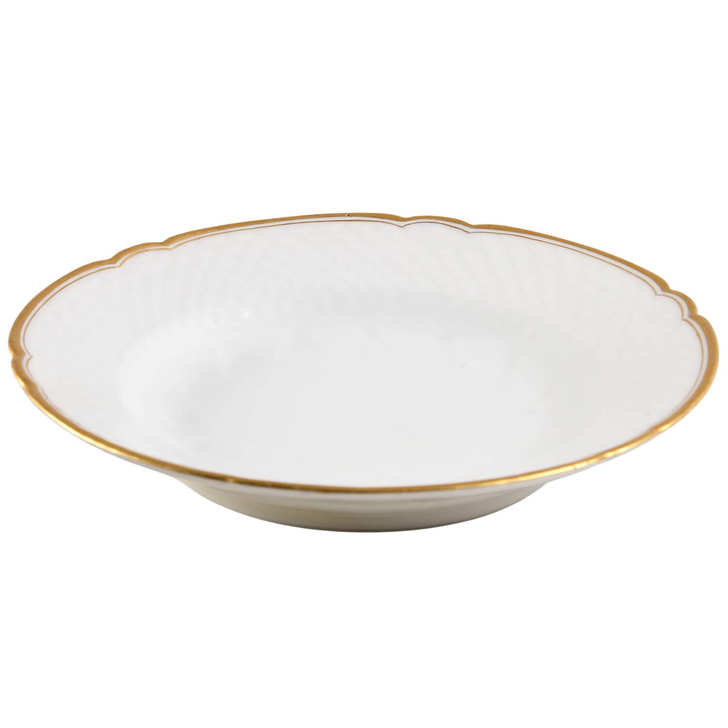Akjaer (White Background) Small Bread & Butter Plate by Bing & Grondahl-1