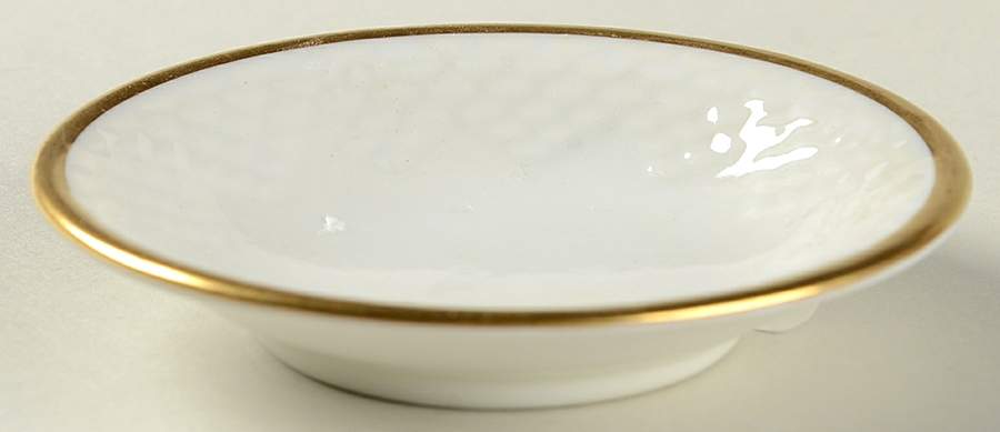 Akjaer (White Background) Butter Pat by Bing & Grondahl-1