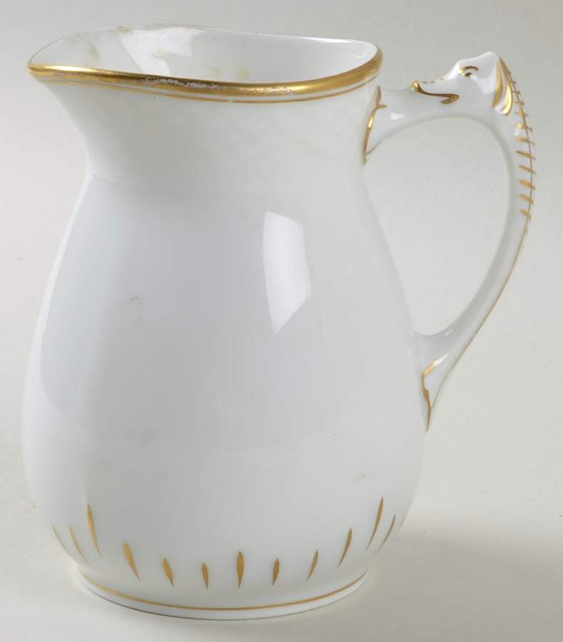 Akjaer (White Background) Creamer by Bing & Grondahl-1