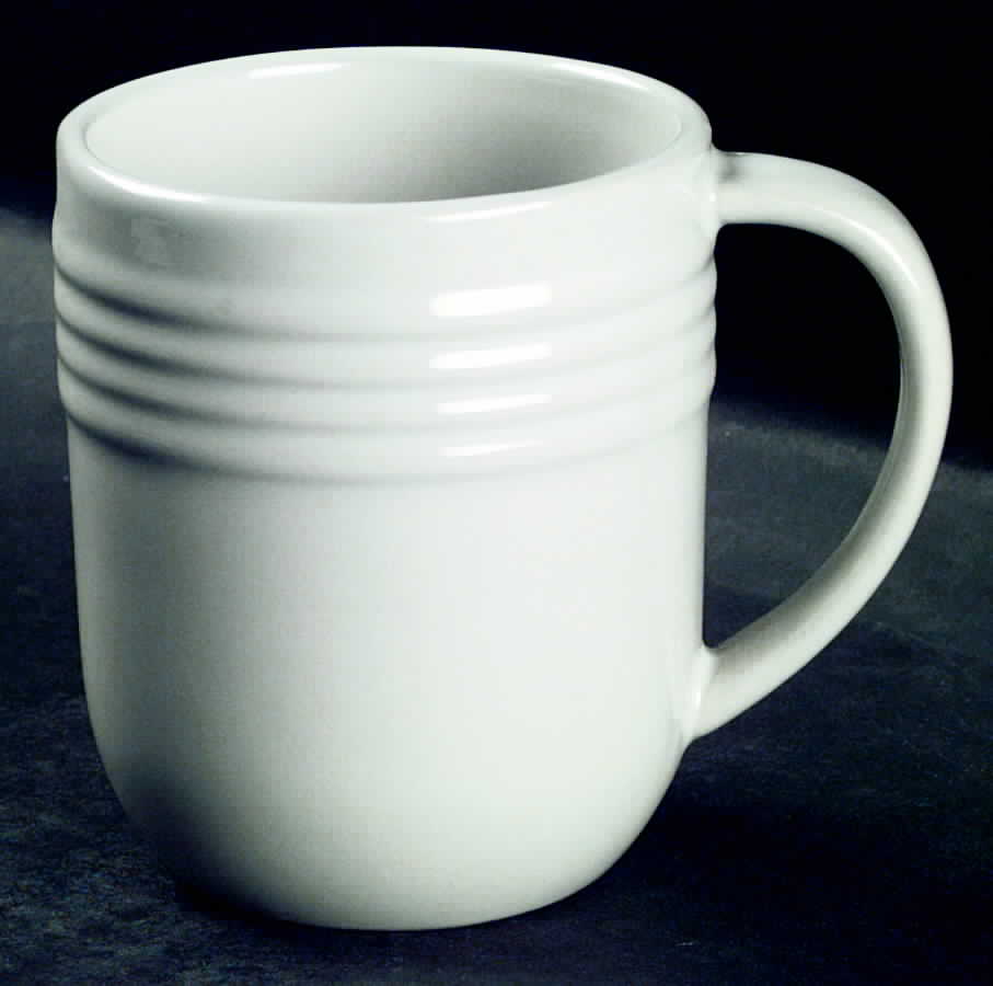Perimeter White Mug by Block-1