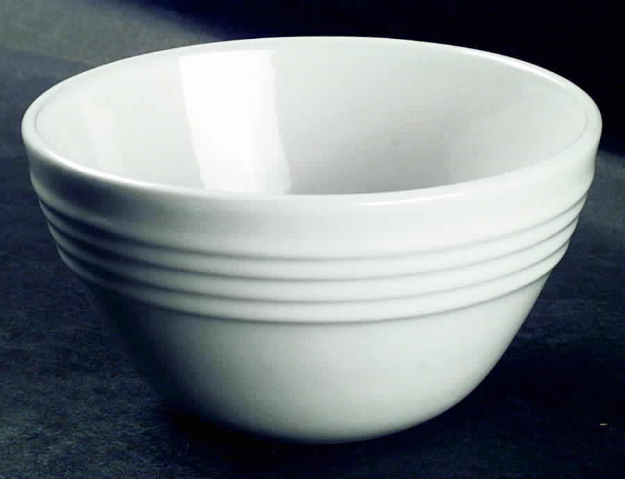 Perimeter White Soup/Cereal Bowl by Block-1