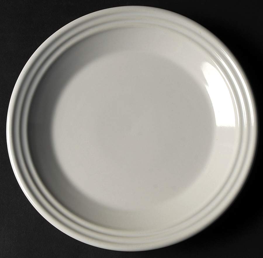 Perimeter White Salad Plate by Block-1