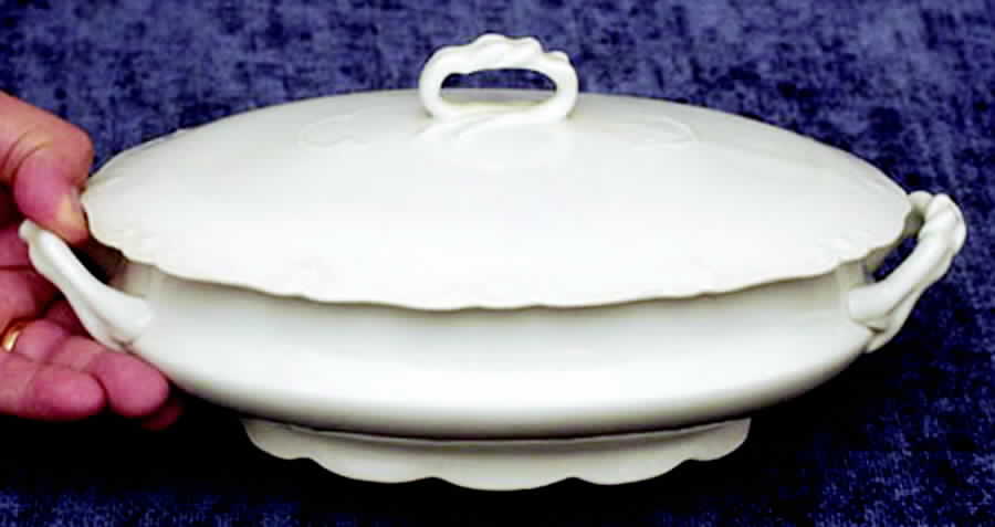4380 Oval Covered Vegetable by Bassett-1