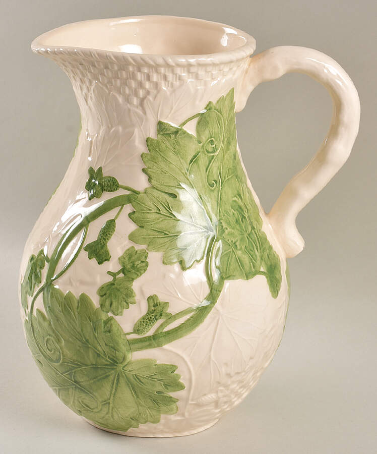 Vine Green 64 Oz Pitcher by Bordallo Pinheiro-1