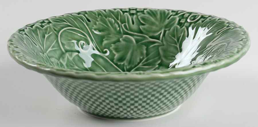Vine Green Coupe Soup Bowl by Bordallo Pinheiro-1
