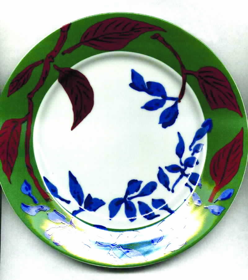 Arts & Crafts Salad Plate by Block-1
