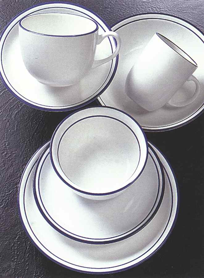 Cafe Blue Dinner Plate by Block-1
