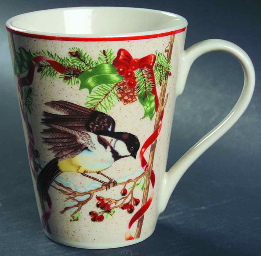 Festive Ribbon Mug by Block-1
