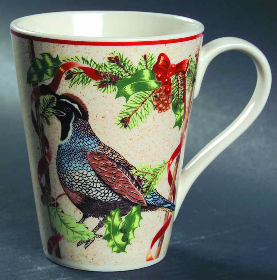 Festive Ribbon Mug by Block-1