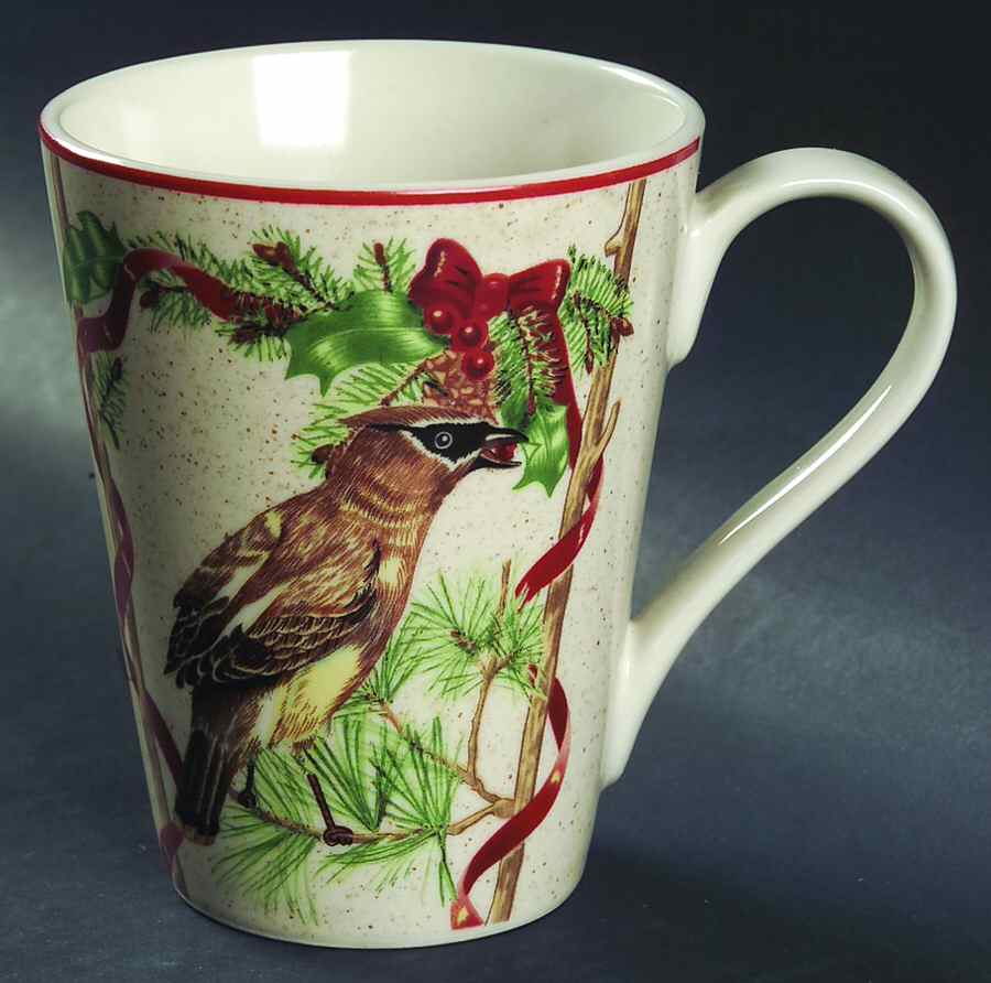 Festive Ribbon Mug by Block-1