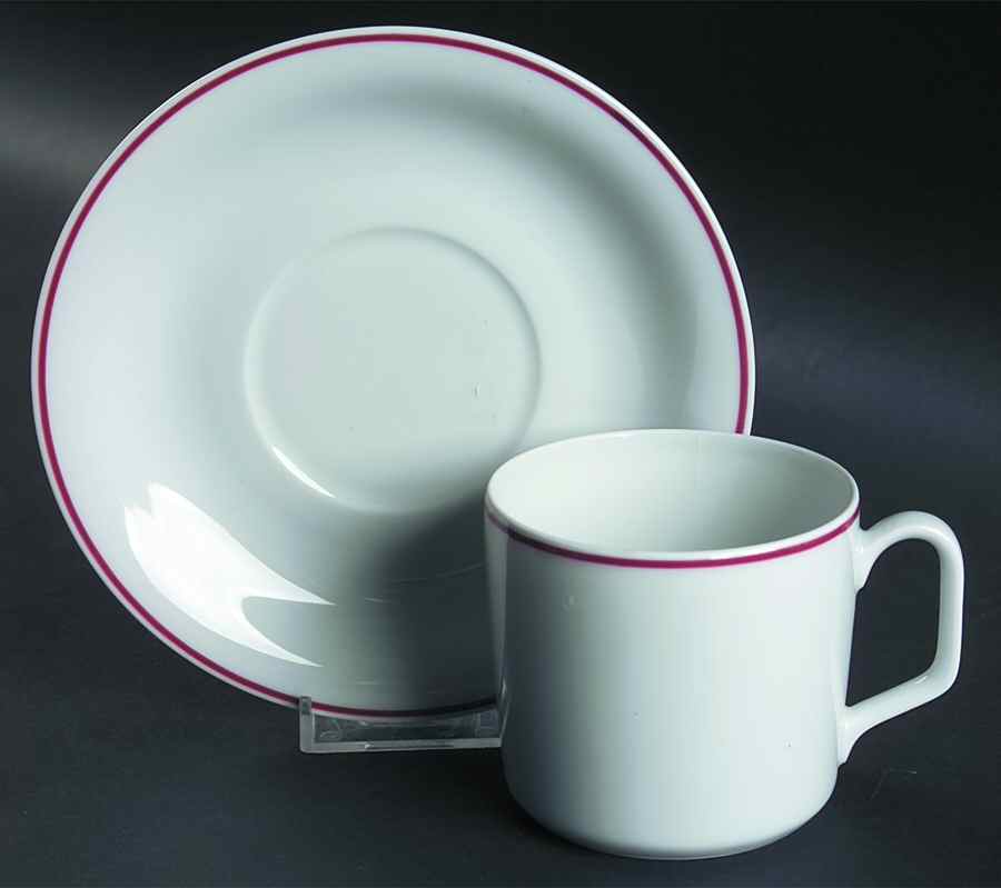 BOY25 Flat Cup & Saucer Set by Georges Boyer-1