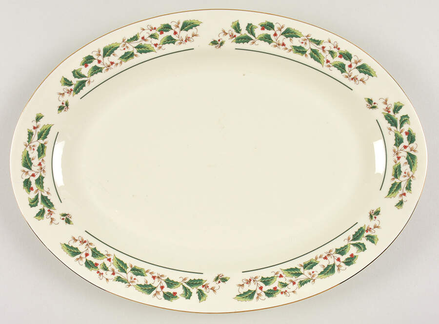 BUD4 14" Oval Serving Platter by Budlet-1