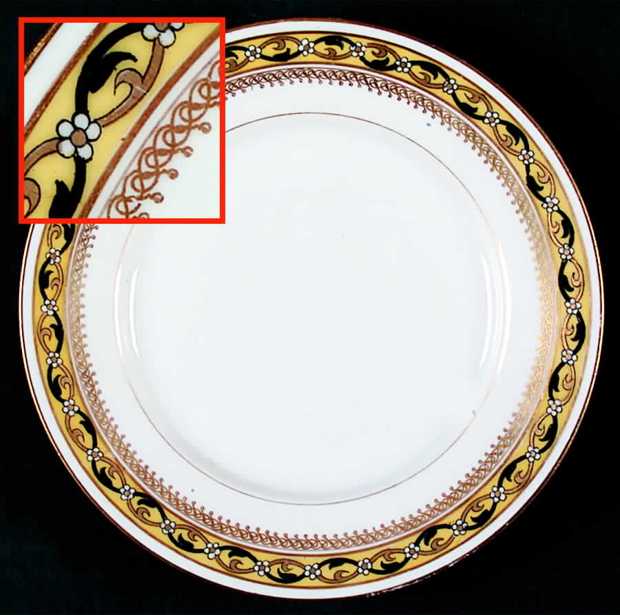 BER313 Bread & Butter Plate by Bernardaud-1
