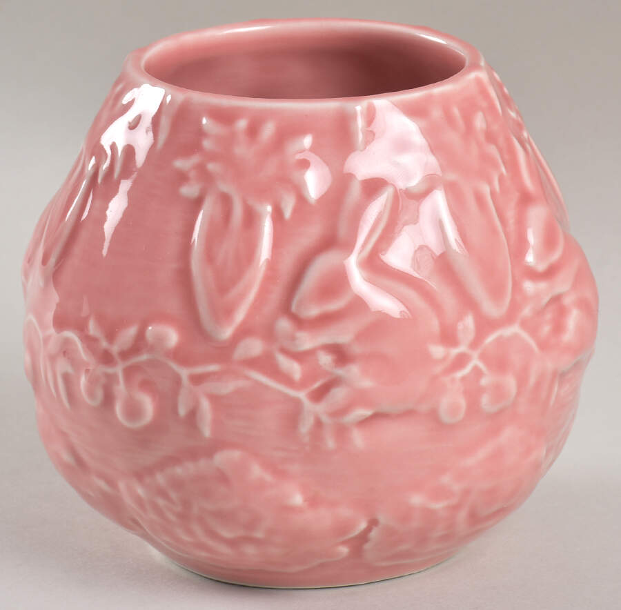 Rabbit Pink Sugar Bowl No Lid by Bordallo Pinheiro-1