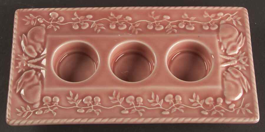 Rabbit Pink Votive Candleholder (Holds 3) by Bordallo Pinheiro-1
