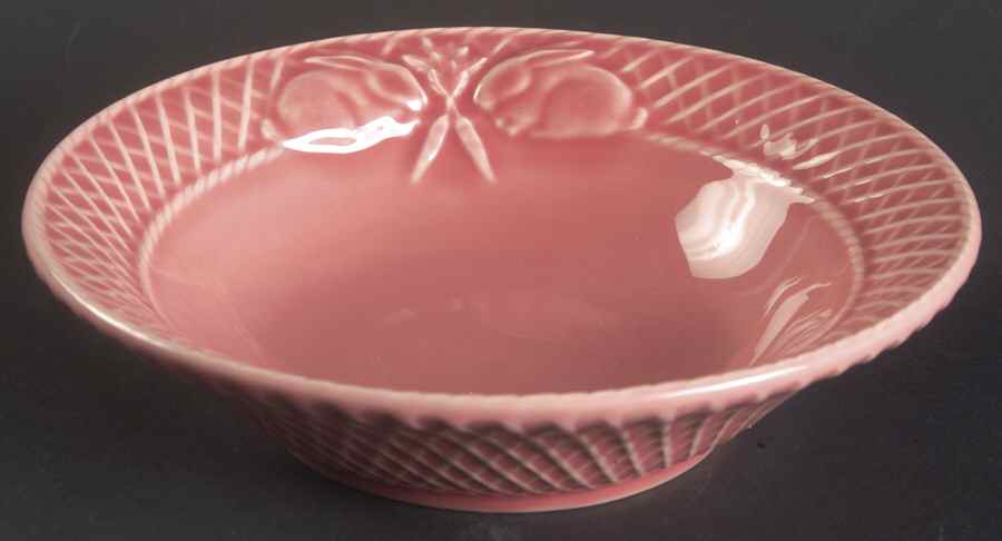 Rabbit Pink Coupe Soup Bowl by Bordallo Pinheiro-1